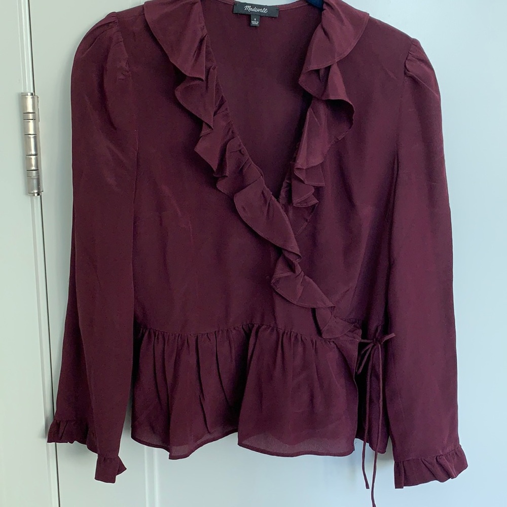 Madewell Wrap Top